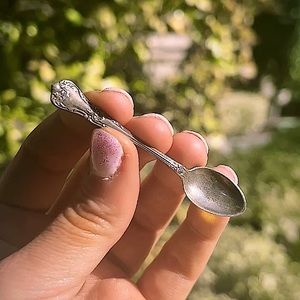 Antique Spoon Brooch Pin • By Lunt Sterling • Memory Lane PERFECT CONDITION